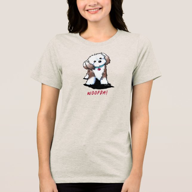 T-shirt En Tri-matière Woofda Havanaise (Recto)