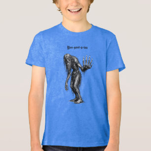T-shirt En Tri-matière Yan-gant-y-tan Bougie de l'homme sauvage démoniaqu