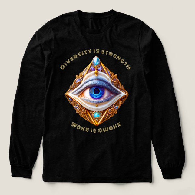 T-shirt En Tri-matière Yeux de l'univers 12 (Motif devant)