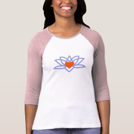 T-shirt En Tri-matière Yoga Lotus Heart
