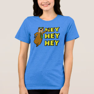 T-shirt En Tri-matière Yogi Bear Hey Hey Hey