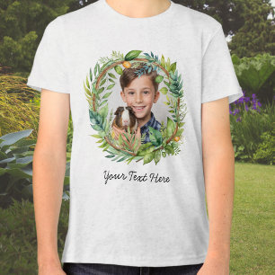 T-shirt En Tri-matière You et Your Pet Photo personnalisée