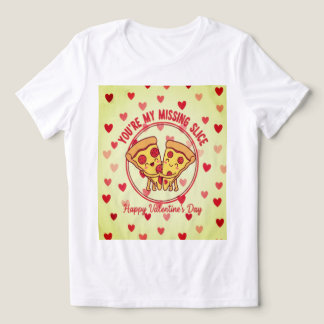 T-shirt En Tri-matière "You're My Missing Slice" Premium Tri-Blend Tee