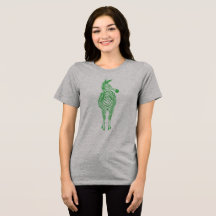 Zèbre vert | Montrez Vos Rayures ! Personnalisable