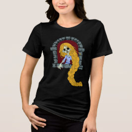 T-shirt En Tri-matière Zombie Rapunzel