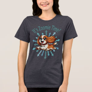 T-shirt En Tri-matière Zoomie Time Cavalier Spaniel