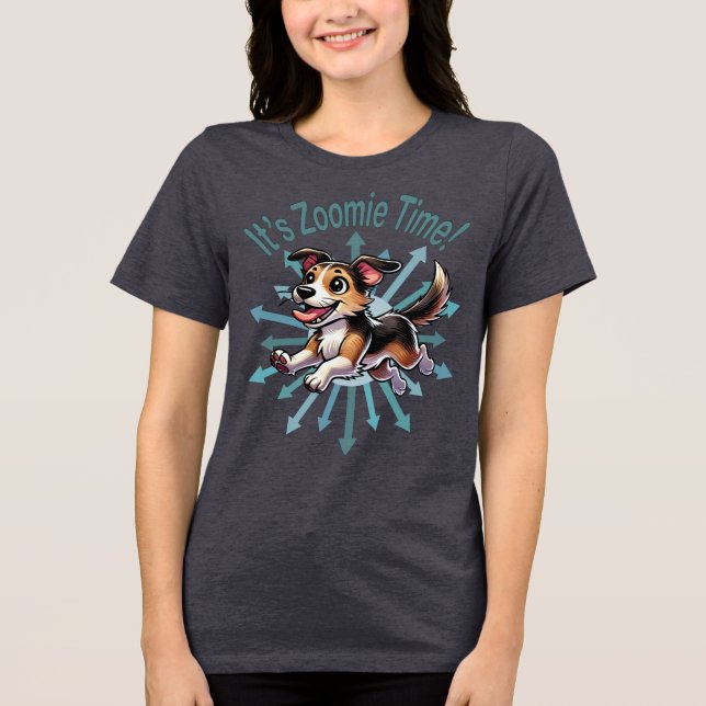 T-shirt En Tri-matière Zoomie Time Mutt (Recto)