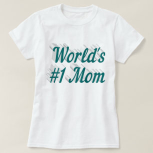 T-shirt en vert maman