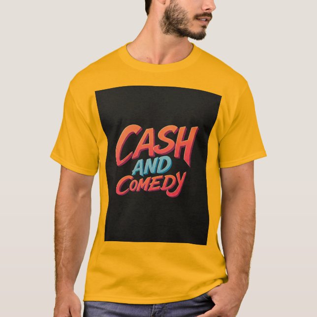 T-shirt Encaisse et comédie (Devant)
