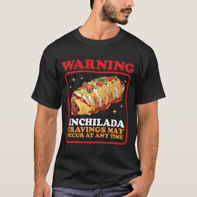 T-shirt Enchilada Cravings Meican Enchiladas garçon (Devant)
