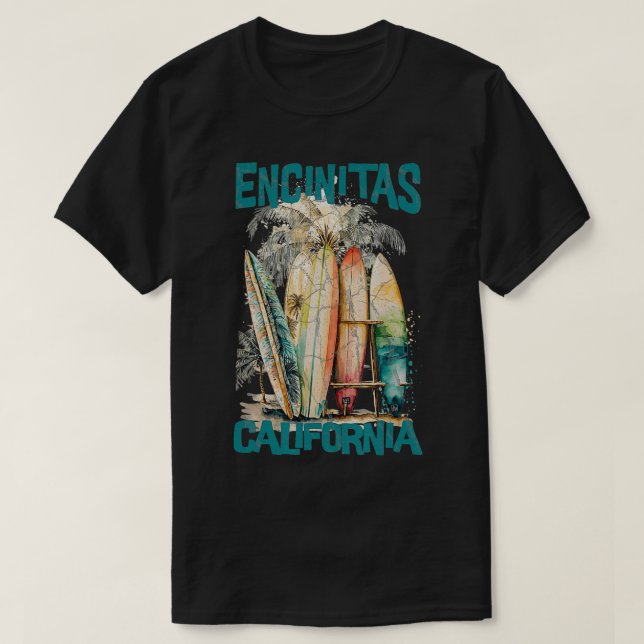 T-shirt Encinitas Californie (Design devant)