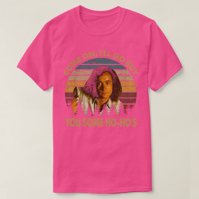 T-shirt Encino Retro Comedy Films Man Come On (Design devant)