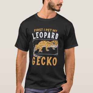 T-shirt Enclos pour gecko léopard Fan de lézards amateurs