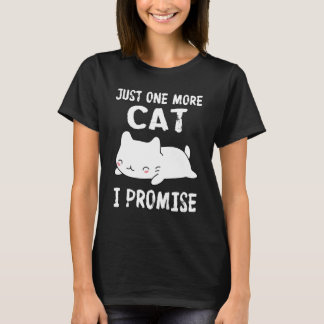 T-shirt Encore un chat que je promets