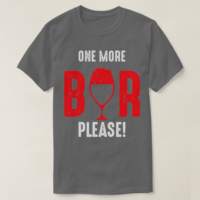 T-shirt Encore une bière s'il vous plaît (Design devant)