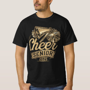 T-shirt Encourage Senior 2025 Cheerleader Promotion Classe