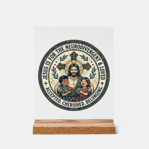 T-Shirt Encouragement Neurodivergent Jésus Inspira