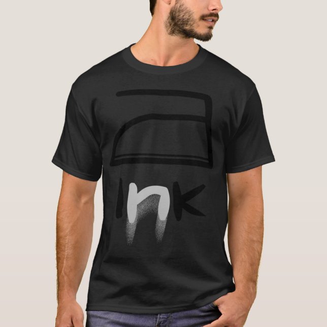 T-shirt Encre de fer - Ironik - Ironique Funny (Devant)