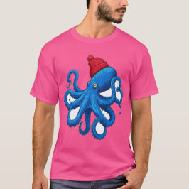T-shirt Encre & Embrace : Votre Octopus Voisin Amical