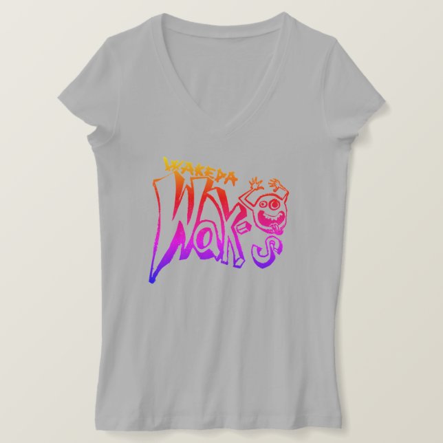 T-shirt encre Wako Rainbow (Design devant)