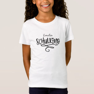 T-Shirt Endlich Schulkind Schultuete 1 Klasse Einschulung