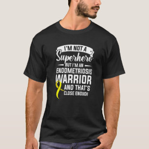 T-shirt Endometriose Endo Survivant Fermer Guerrier