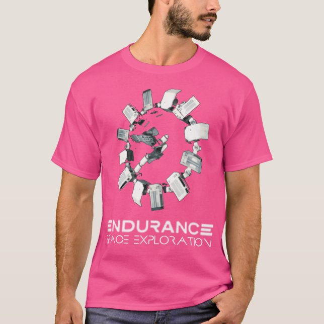 T-shirt Endurance - Exploration spatiale (Devant)