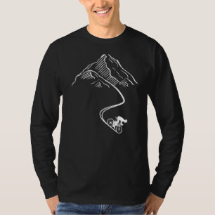 T-shirt Enduro Mtb Mountain Vélo équitation Downhill Minim