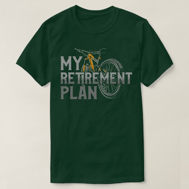T-shirt Enduro MTB Mountain VTT équitation Descente Papa F (Design devant)