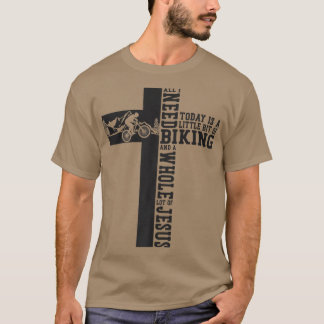 T-shirt Enduro MTB Mountain VTT équitation Downhill Christ