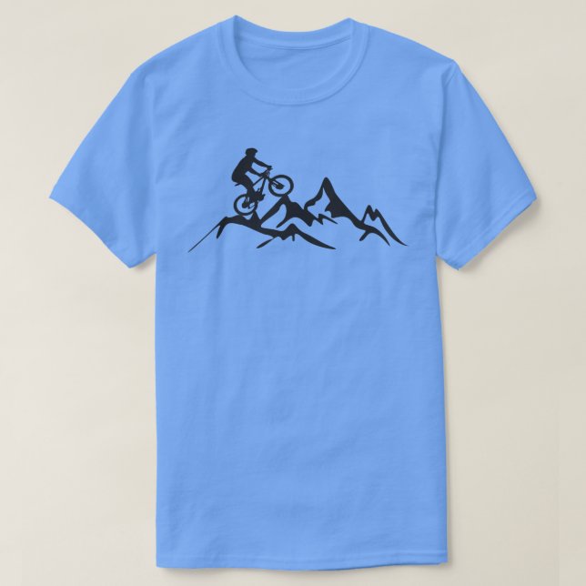 T-shirt Enduro MTB Mountain VTT équitation Downhill Minima (Design devant)