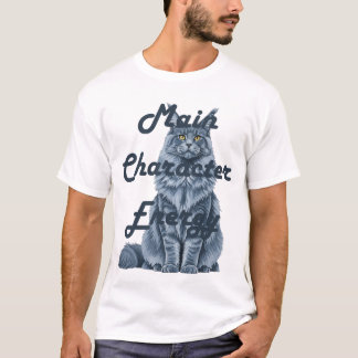 T-Shirt Énergie de Personnage Principal