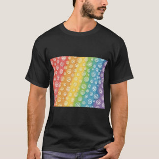 T-shirt Énergie de Sourire Arc-en-ciel