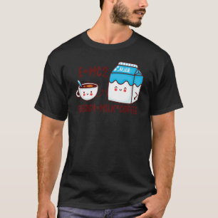 T-shirt Énergie lait café mignonnes muzzles automne boisso
