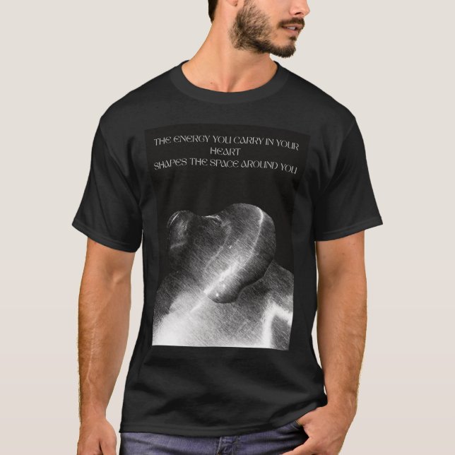 T-shirt Énergie positive dans votre coeur (Devant)