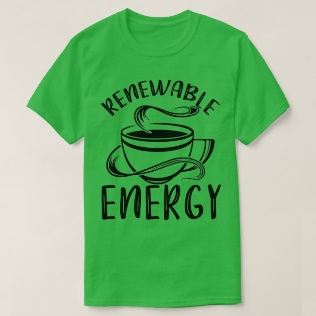 T-shirt Énergie renouvelable (Design devant)