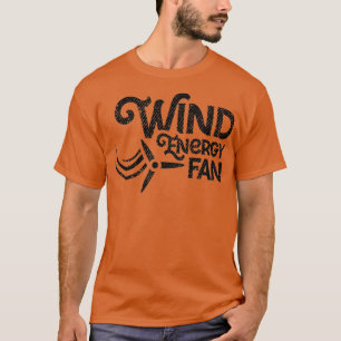 T-shirt Énergie renouvelable éolienne éolienne Essentiel
