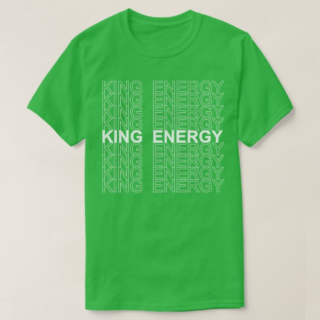 T-shirt énergie roi (Design devant)