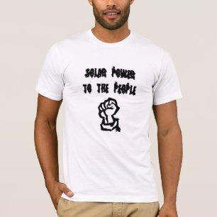 T-SHIRT ÉNERGIE SOLAIRE AUX PERSONNES