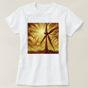 T-shirt Énergie solaire et éolienne
