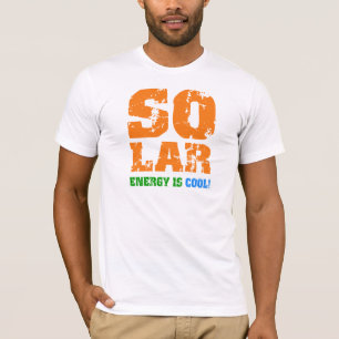 T-shirt Énergie solaire fraîche