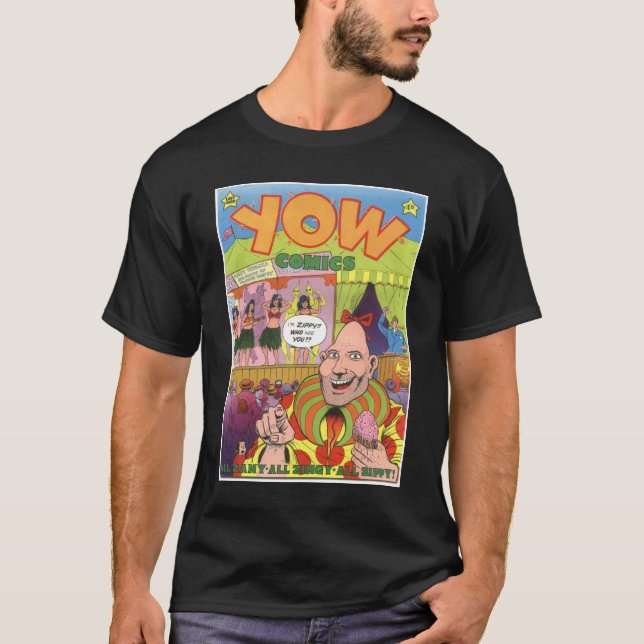 T-shirt Énergique/aîe bandes dessinées #1 (Devant)