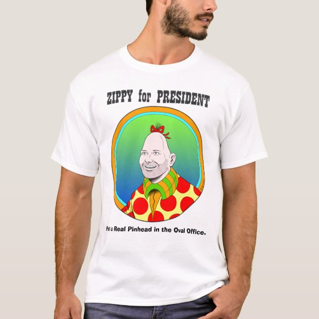 T-shirt Énergique pour le président ! (Devant)