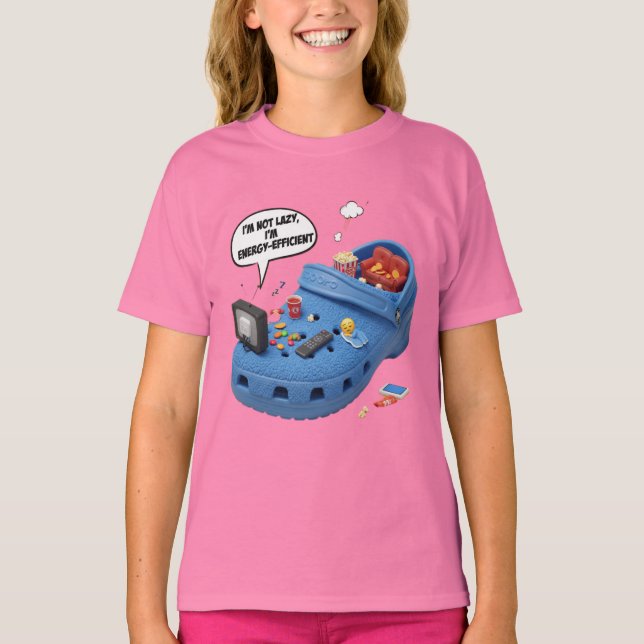 T-shirt  Energy Saving, by Natasha Us   (Devant)