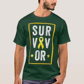 T-shirt Enfance Cancer Survivante Pediatrics Kids Awards