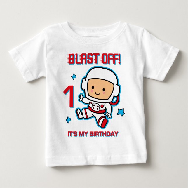 T-shirt enfant 1er anniversaire (Devant)