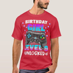 T-shirt Enfant 9e Anniversaire Fille 9 Anniversaire Vidéo 