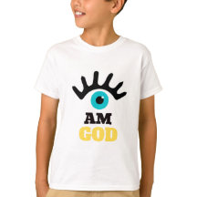 T-shirt enfant à l'oeil bleu