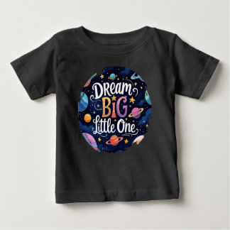 T-shirt enfant à thème spatial