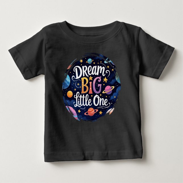 T-shirt enfant à thème spatial (Devant)